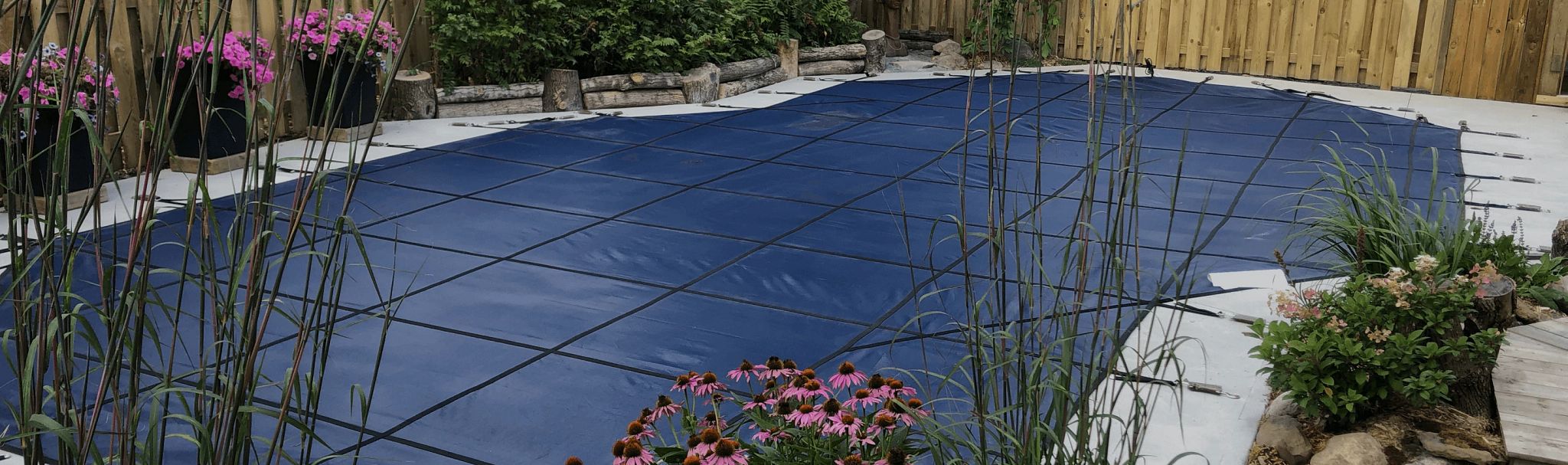 Winter Pool Cover - Inground Pools - 12 Yr Warranty