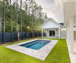 Latham Fiberglass Harmony Milan | Majestic Blue inground pool