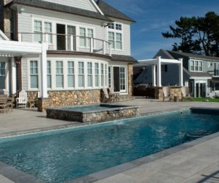 Latham Fiberglass Monaco | SHALE GRAY G3 inground pool